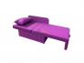 Диван фуксия Nice Shaggy Fuchsia велюр