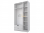 Шкаф с 2 ящиками Экон ЭШ3-РП-21-12/2-2я три зеркала