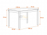 Обеденный комплект Соната Sonata dining set антик/белый