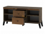 Тумба ТВ с ножками Ольга 3 дуб коми