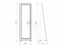 Зеркало напольное Сиена
