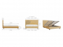 Кровать LaFlex 2 с подъёмным механизмом 1800*2000 мм