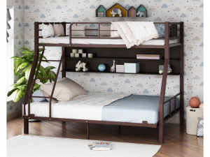 Двухъярусная кровать Гранада-1П 140 коричневый