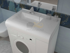 Раковина над стиральной машиной Coral 80
