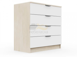 Комод Монблан 800 Дуб сонома-Белый Шагрень