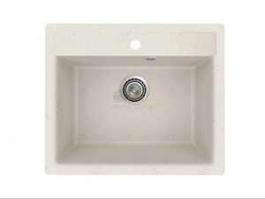 Кухонная мойка Uperwood ECON UPD-104-001 белая матовая