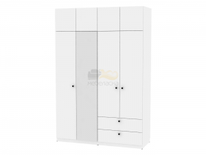 Шкаф с зеркалом Arvid H247М с Антресолью HA4
