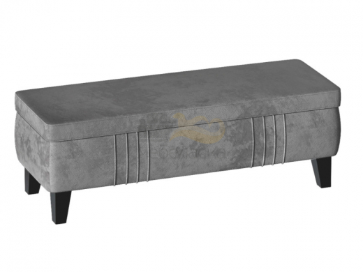 Банкетка Севилья Вариант 2 Тиффани серый