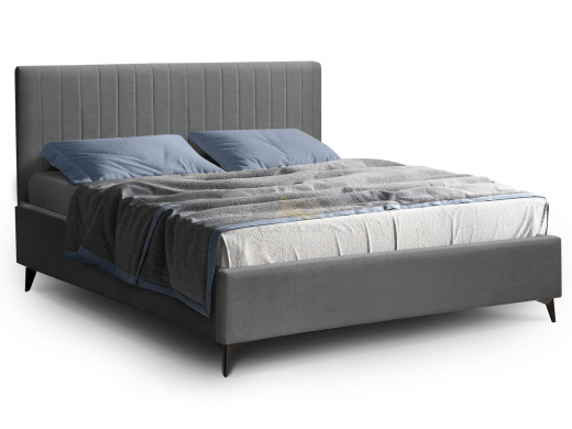 Кровать Фрейм 1400 Страйп высокие ножки без подъема вивальди 34