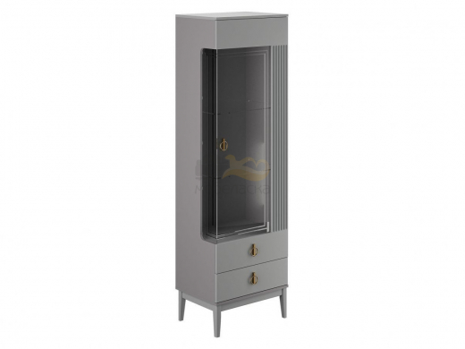 Шкаф-витрина ШР-1 правый Фарго Антрацит