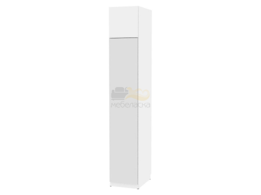 Шкаф с зеркалом Malta light H286М и Антресоль HA1