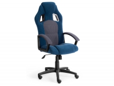 Кресло офисное Driver флок синий/серый