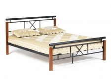 Кровать металлическая Eunis AT-9220 Wood slat base 1600х2000